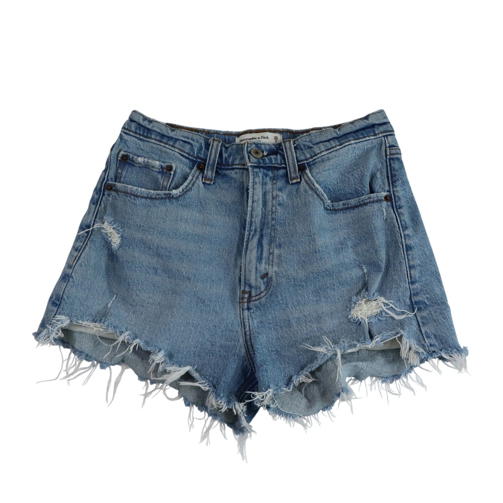 Abercrombie & Fitch Denim Shorts Women's 26 Theβ Mom Short High Rise Curve Love